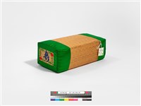 韓國草編綠緞飾長壽枕藏品圖，第4張