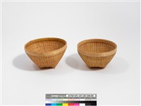 竹編飯籃藏品圖，第1張
