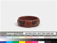 籐編皮革手環藏品圖，第2張