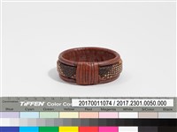 籐編皮革手環藏品圖，第3張