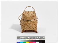 棕梠葉編織提袋藏品圖，第2張