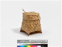 棕梠葉編織提袋藏品圖，第6張