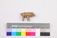 草編動物裝飾品組-豬藏品圖，第2張