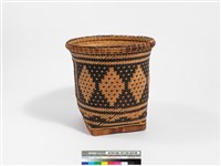 竹藤編圓錐斗笠藏品圖，第2張