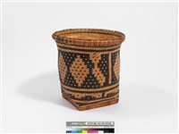 竹藤編圓錐斗笠藏品圖，第6張