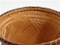 竹藤編圓錐斗笠藏品圖，第11張