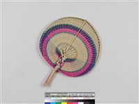 菲律賓草編涼扇-2藏品圖，第2張