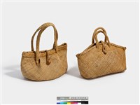 藺草編織手提袋一組藏品圖，第1張