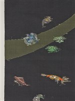 織繡八吉祥和服腰帶藏品圖，第10張