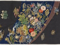 織繡八吉祥和服腰帶藏品圖，第13張