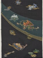 織繡八吉祥和服腰帶藏品圖，第14張