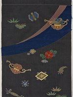 織繡八吉祥和服腰帶藏品圖，第16張