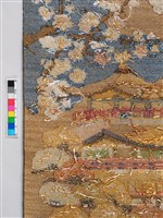 緙絲樓閣山水和服腰帶藏品圖，第9張