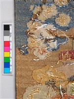 緙絲樓閣山水和服腰帶藏品圖，第11張