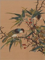 竹棘雙禽藏品圖，第5張