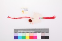 絨毛綿羊造型生肖香包藏品圖，第1張