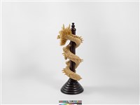 麻編龍柱藏品圖，第6張