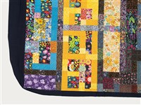 劉棟馬賽克拼貼作品「雨夜」藏品圖，第4張