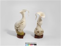 王冰瑞羊毛氈作品「依靠」的圖片