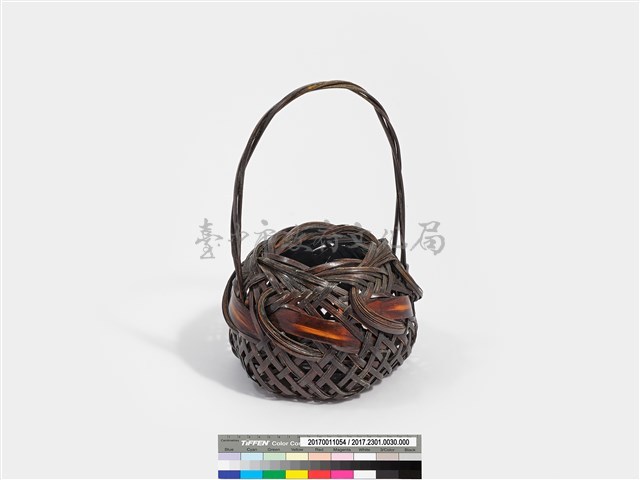 六角孔編菱格六片斜藏品圖，第2張
