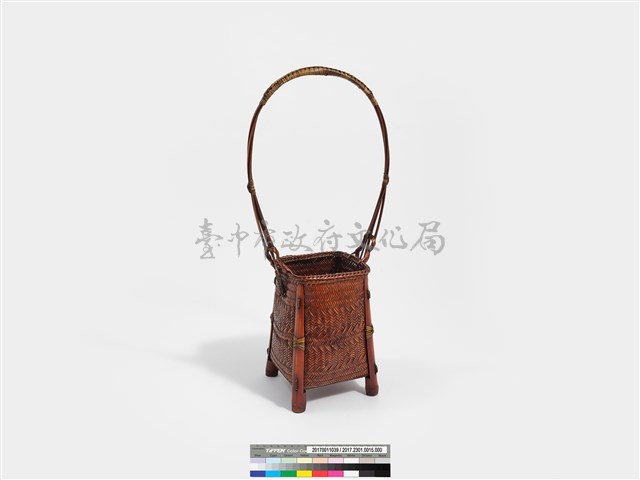竹編花器藏品圖，第2張