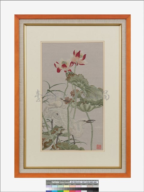 荷花與白鷺藏品圖，第2張