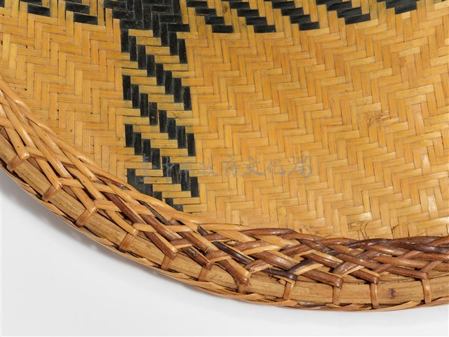 竹藤編圓錐斗笠藏品圖，第9張