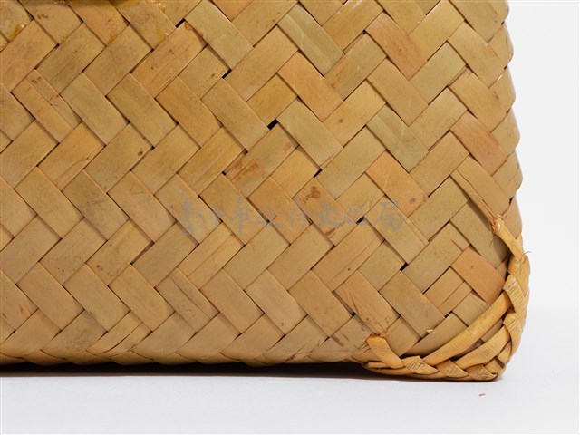 竹編梯形手提袋藏品圖，第9張