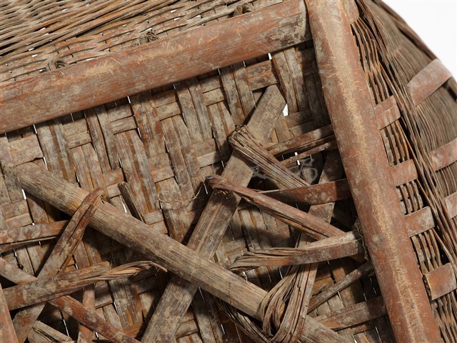 竹編提籃藏品圖，第9張