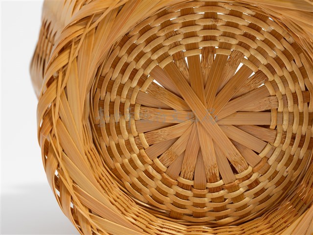 竹編矢紋高花瓶藏品圖，第9張