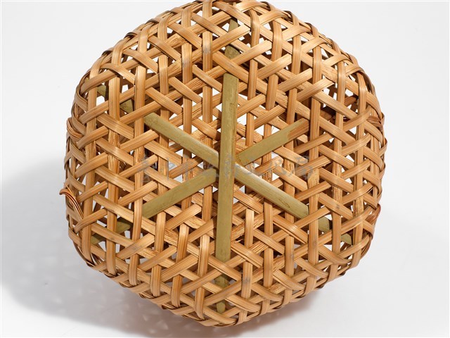 三角孔編菱格紋宗全籃藏品圖，第9張