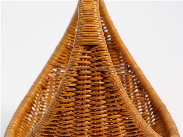 籐編半月形花器藏品圖，第10張