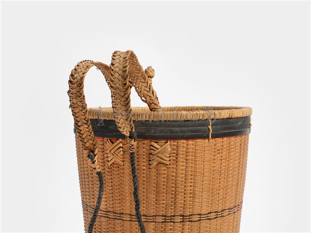 籐編背籃藏品圖，第13張