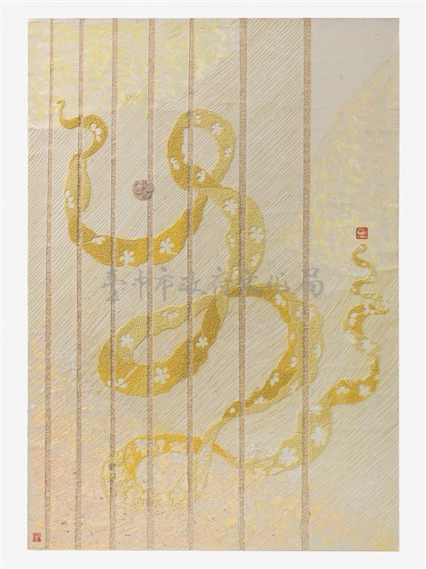 冰裂梅花彩帶 藏品圖，第4張