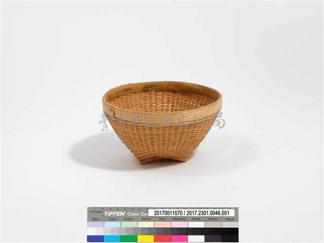 竹編飯籃-1藏品圖，第4張