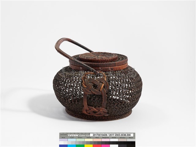籐編提籃藏品圖，第4張