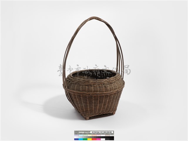 竹編提籃藏品圖，第2張