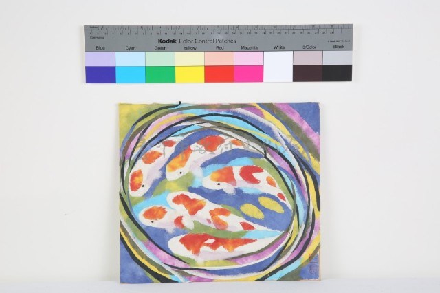 繪錦鯉藏品圖，第1張