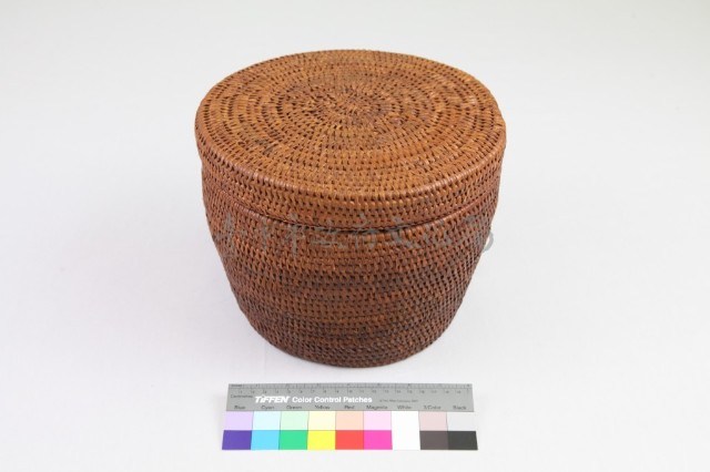 籐編盛籃藏品圖，第1張