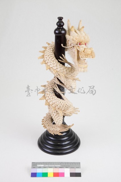 麻編龍柱藏品圖，第1張
