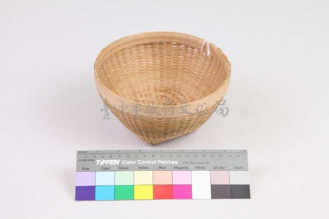竹編飯籃-1藏品圖，第1張