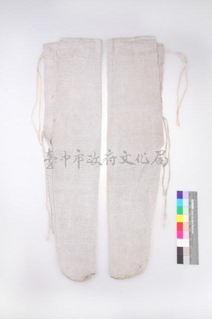 苧麻襪套藏品圖，第1張
