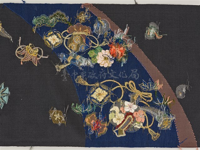 織繡八吉祥和服腰帶藏品圖，第12張