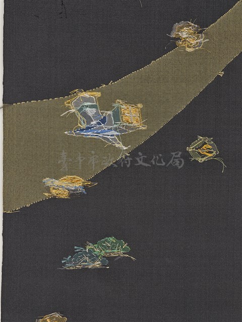 織繡八吉祥和服腰帶藏品圖，第11張