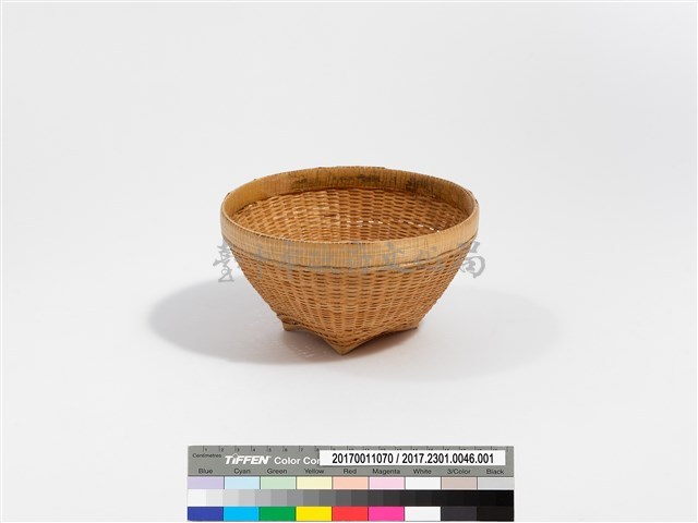 竹編飯籃-1藏品圖，第5張