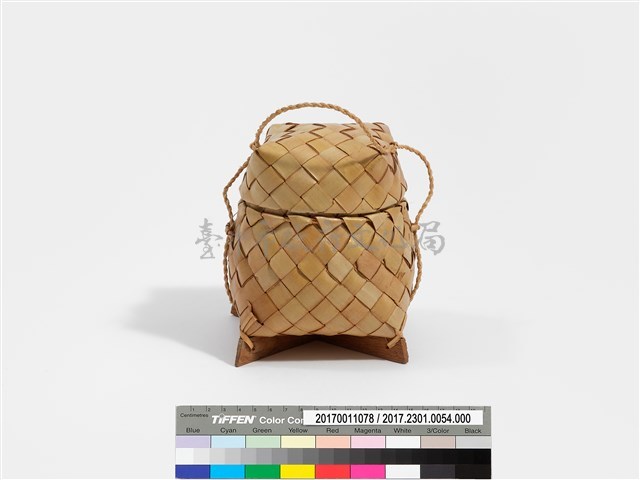 棕梠葉編織提袋藏品圖，第5張