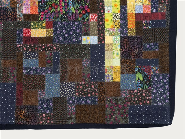 劉棟馬賽克拼貼作品「雨夜」藏品圖，第5張