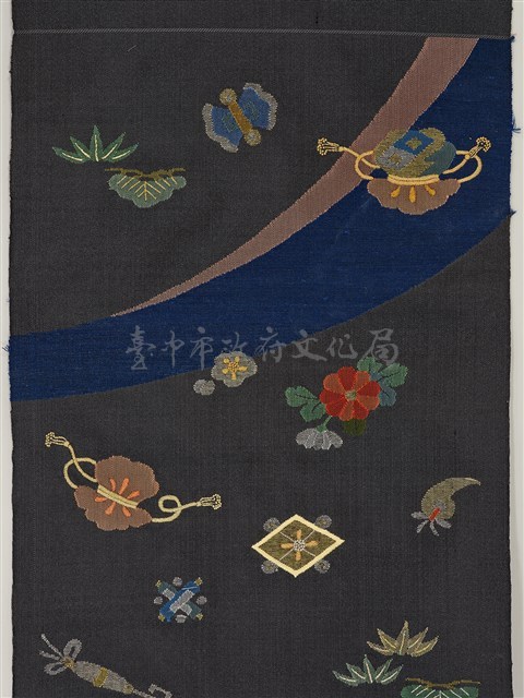 織繡八吉祥和服腰帶藏品圖，第16張