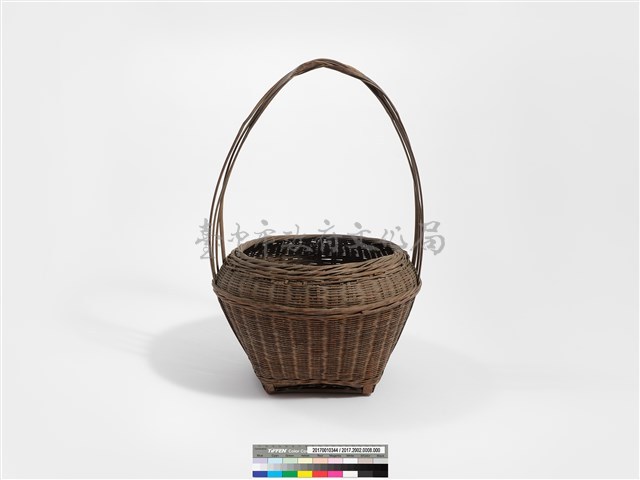 竹編提籃藏品圖，第3張