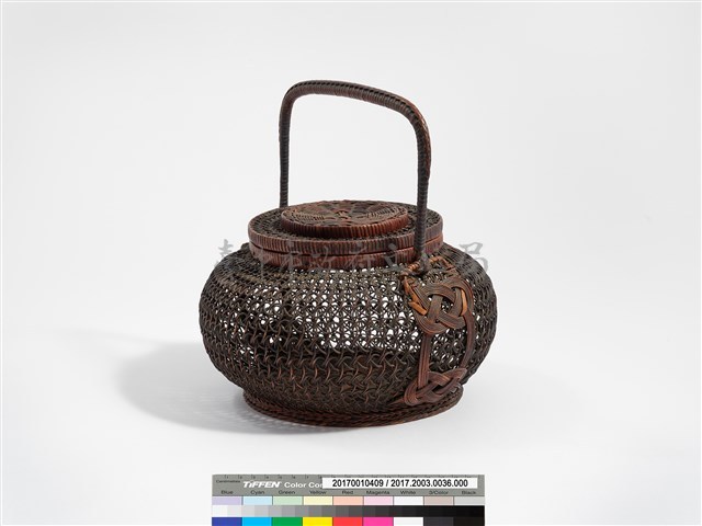 籐編提籃藏品圖，第3張